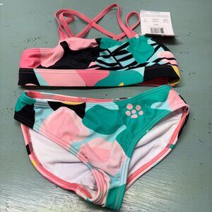 Girl's size 6 Kanu Surf 2 piece swimsuit bikini